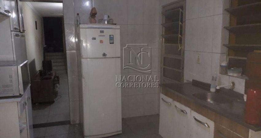 Sobrado com 3 dormitórios à venda, 110 m² por R$ 440.000,00 - Parque Oratório - Santo André/SP