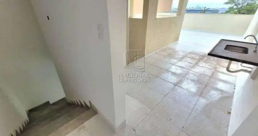 Cobertura com 2 dormitórios à venda, 89 m² por R$ 805.000,00 - Campestre - Santo André/SP
