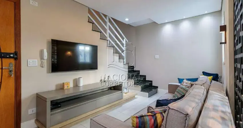 Cobertura com 3 dormitórios à venda, 150 m² - Vila Valparaíso - Santo André/SP