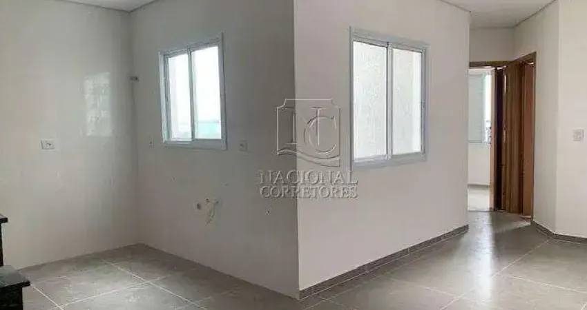 Cobertura com 2 dormitórios à venda, 86 m² por R$ 450.000,00 - Vila Scarpelli - Santo André/SP