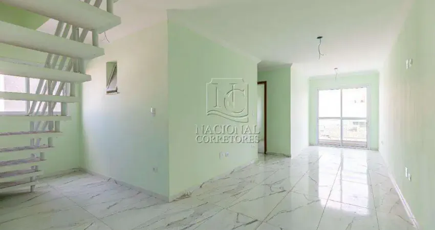 Cobertura com 3 dormitórios à venda, 120 m² por R$ 700.000,00 - Vila Humaitá - Santo André/SP