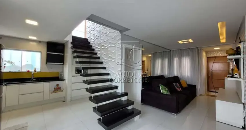 Cobertura com 2 dormitórios à venda, 74 m² por R$ 880.000,00 - Nova Gerti - São Caetano do Sul/SP