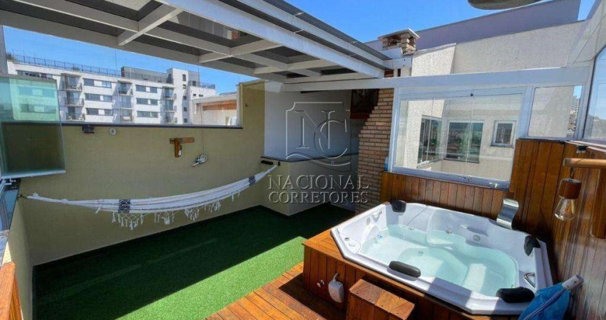 Cobertura com 2 dormitórios à venda, 86 m² por R$ 745.000,00 - Santa Maria - Santo André/SP