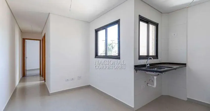 Cobertura com 2 dormitórios à venda, 82 m² por R$ 550.000,00 - Vila Scarpelli - Santo André/SP