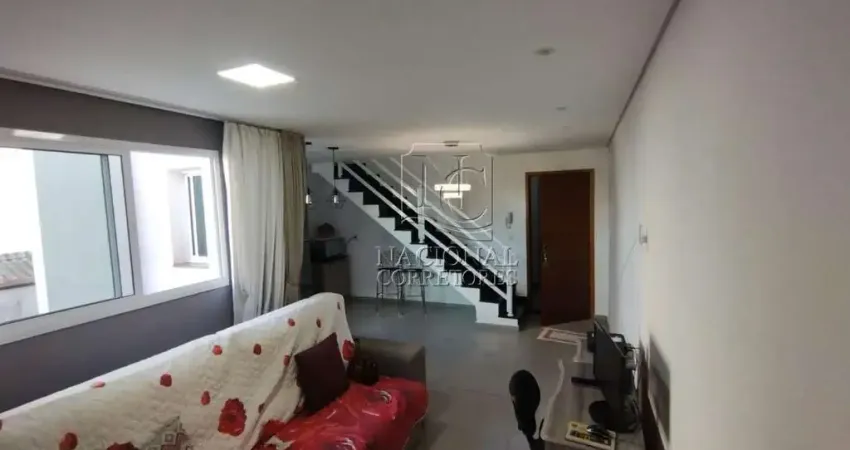 Cobertura com 2 dormitórios à venda, 125 m² por R$ 560.000,00 - Vila Homero Thon - Santo André/SP