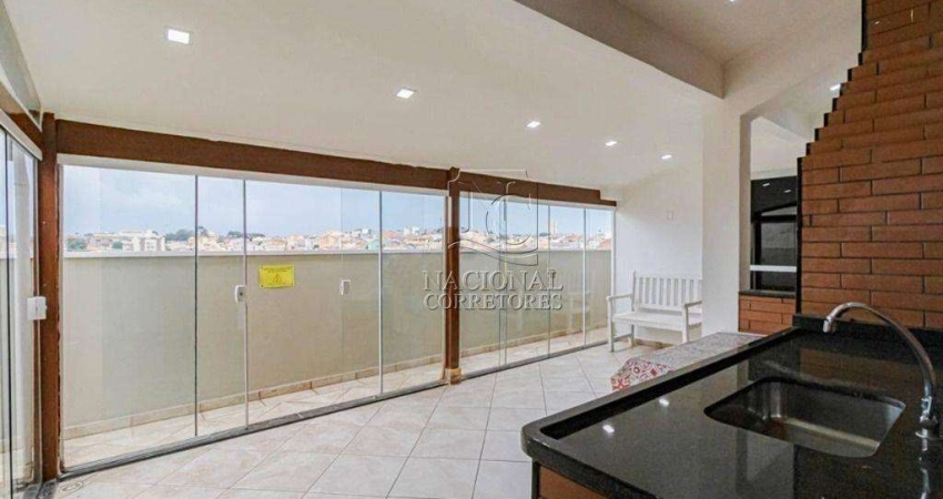 Cobertura com 2 dormitórios à venda, 112 m² por R$ 627.000,00 - Vila Camilópolis - Santo André/SP