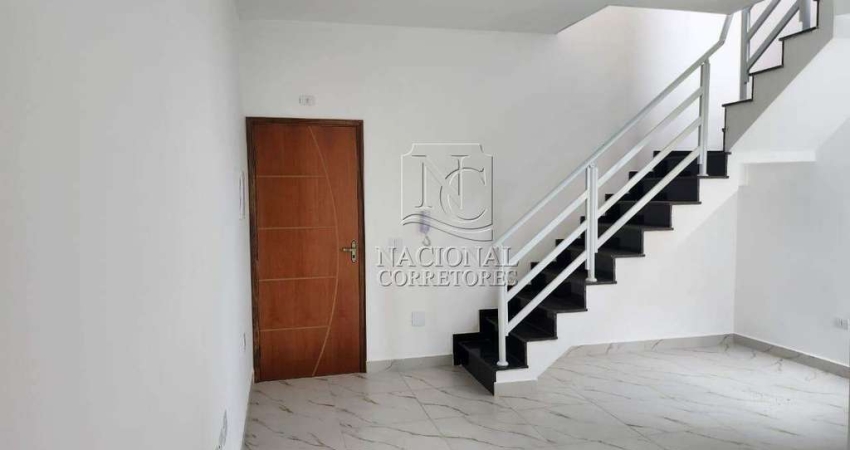 Cobertura com 3 dormitórios à venda, 160 m² por R$ 850.000,00 - Campestre - Santo André/SP