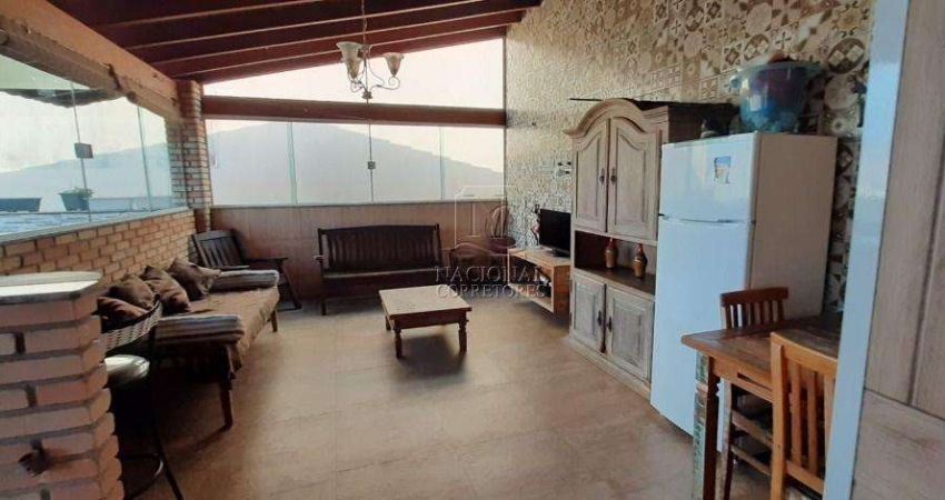 Cobertura com 2 dormitórios à venda, 110 m² - Vila Tibiriçá - Santo André/SP