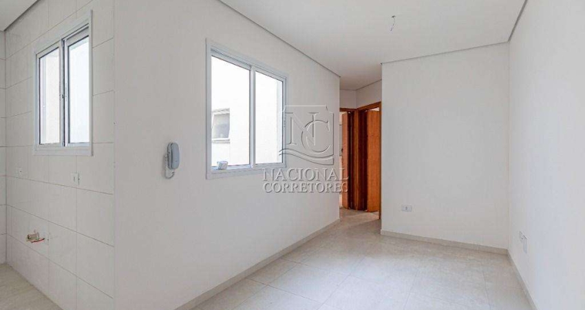 Cobertura com 2 dormitórios à venda, 76 m² por R$ 375.000,00 - Vila Scarpelli - Santo André/SP
