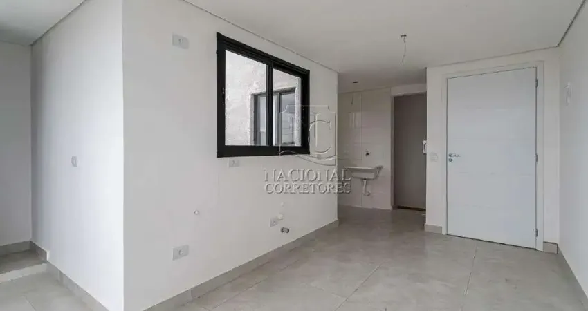Cobertura com 2 dormitórios à venda, 78 m² - parque erasmo assunção - santo andré/sp