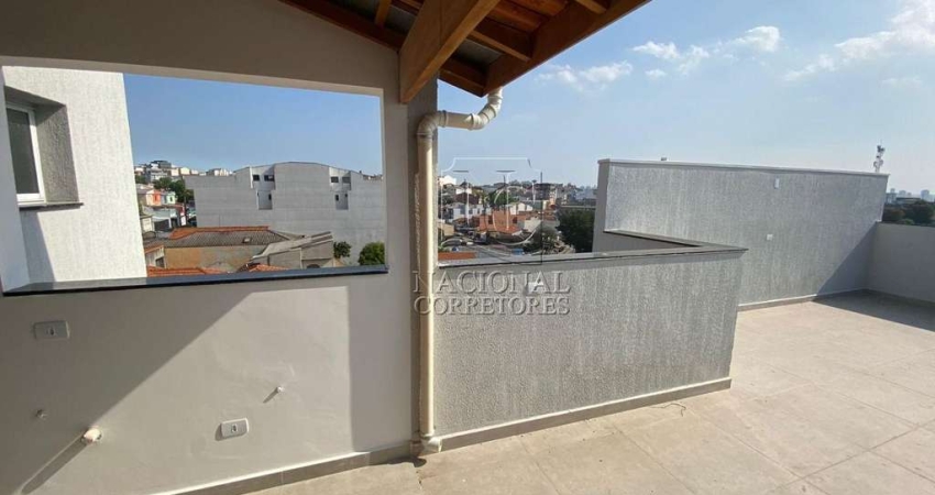 Cobertura com 2 dormitórios à venda, 103 m² por R$ 510.000,00- Parque Oratório - Santo André/SP
