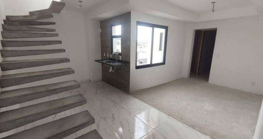 Cobertura com 2 dormitórios à venda, 100 m² por R$ 400.000,00 - Parque Oratório - Santo André/SP