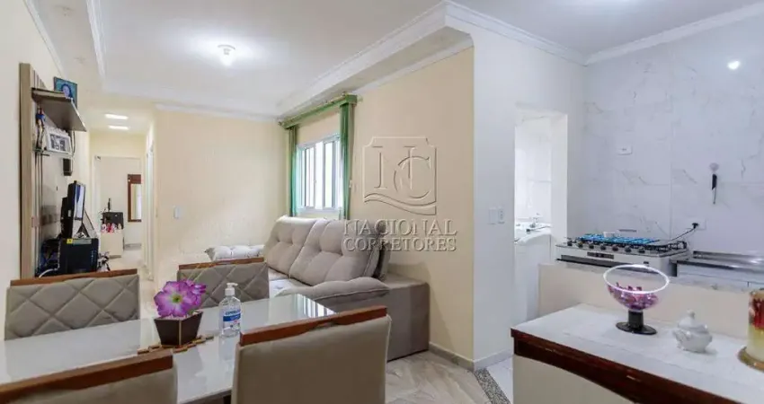 Cobertura com 2 dormitórios à venda, 110 m² - vila eldízia - santo andré/sp