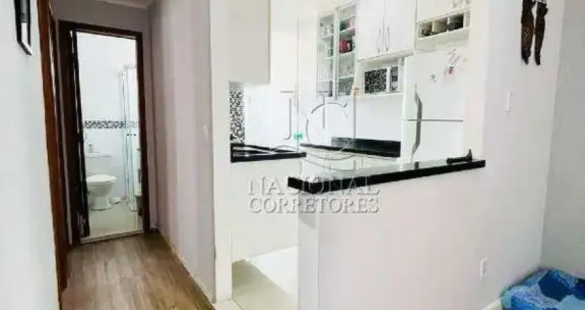 Apartamento com 2 dormitórios à venda, 49 m² parque erasmo assunção - santo andré/sp