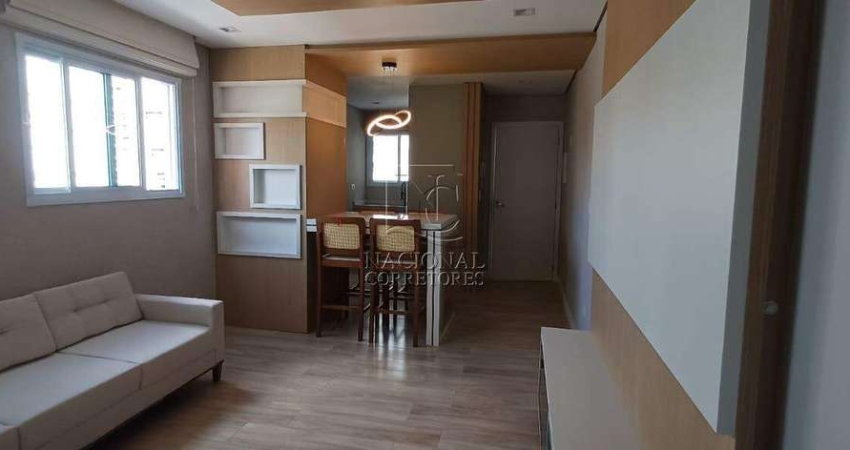 Apartamento à venda, 2 quartos, 1 suíte, 1 vaga, Campestre - Santo André/SP