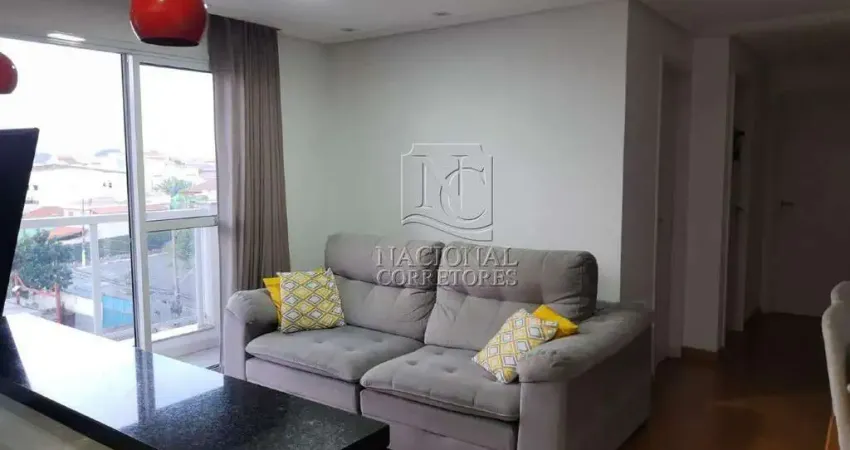 Apartamento à venda, 2 quartos, 1 suíte, 1 vaga - Vila América - Santo André/SP