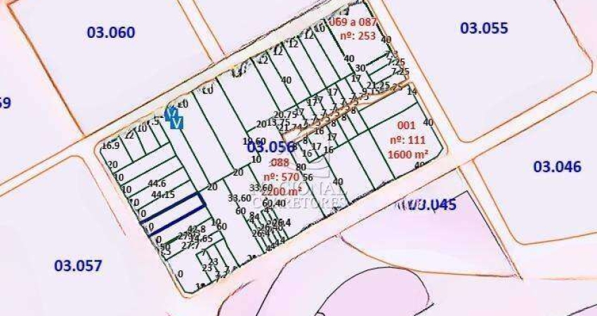 Terreno à venda 243m² de área útil - Campestre - Santo André / SP