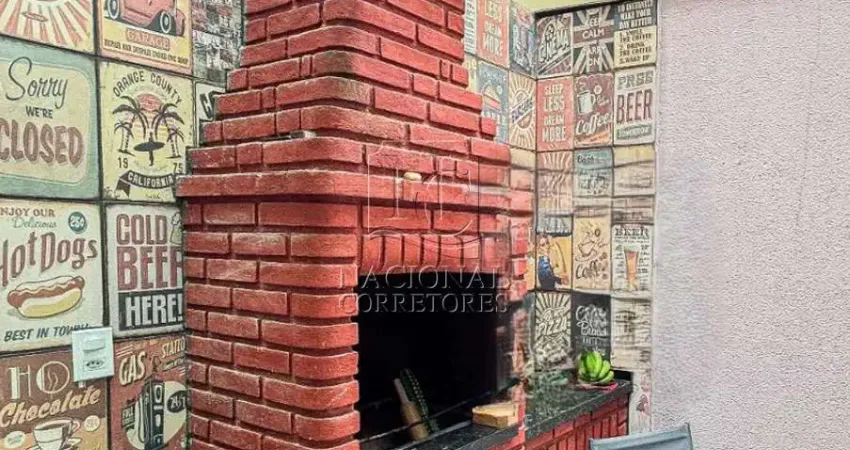 Sobrado à venda, 3 quartos, 1 suíte, 2 vagas, Vila Scarpelli - Santo André/SP