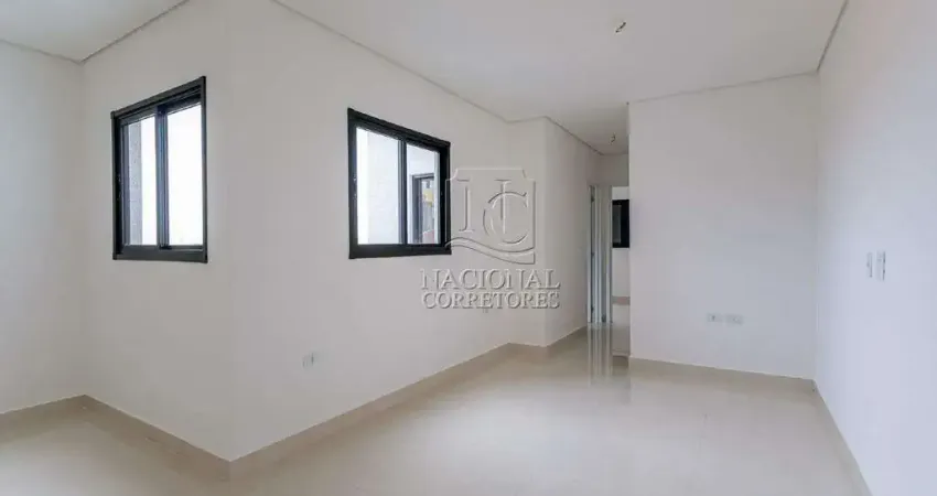 Cobertura sem condomínio à venda, 2 quartos, 1 suíte, 2 vagas, utinga - santo andré/sp