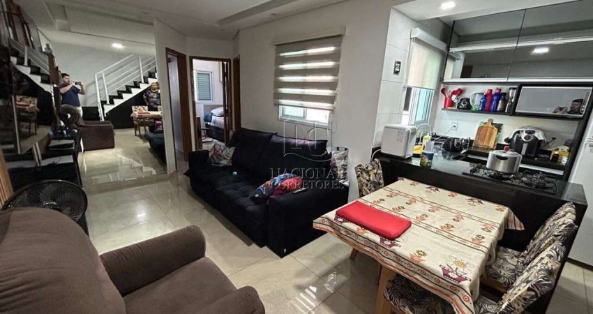 Cobertura à venda, 2 quartos, 1 vaga, Vila Linda - Santo André/SP