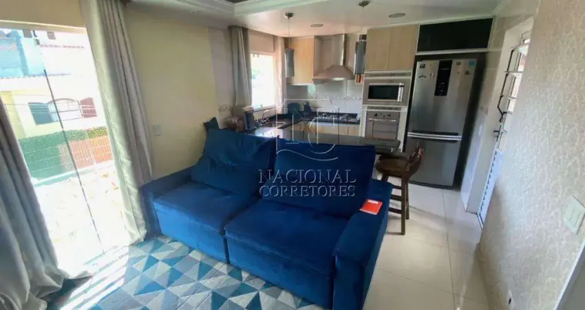 Sobrado com 2 dormitórios para locação, 94 m²- Vila Alto de Santo André - Santo André/SP
