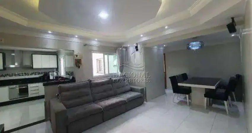 Linda Cobertura com 160m², 3 dormitórios, 2 suítes, 2 vagas, na Vila Metalúrgica em Santo André