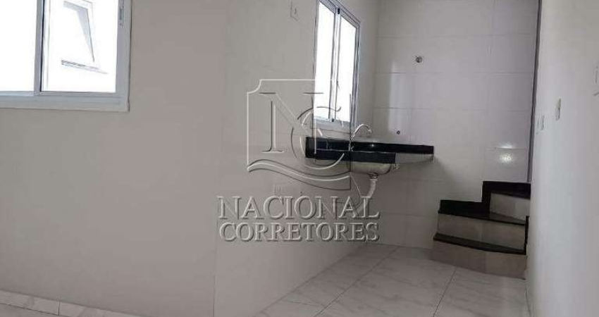 Cobertura à venda, 2 quartos, 1 suíte, Vila Scarpelli - Santo André/SP