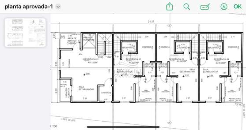 Casa com 2 quartos à venda na Vila Humaitá, Santo André 