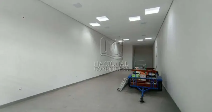 Salão comercial novo para locação no Parque João Ramalho – 125m²