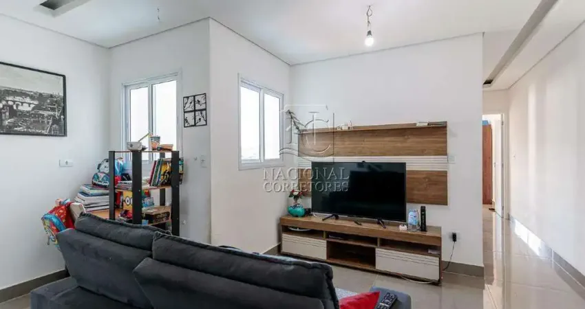 Cobertura sem condomínio à venda, 2 quartos, 1 suíte, 2 vagas, parque novo oratório - santo andré/sp