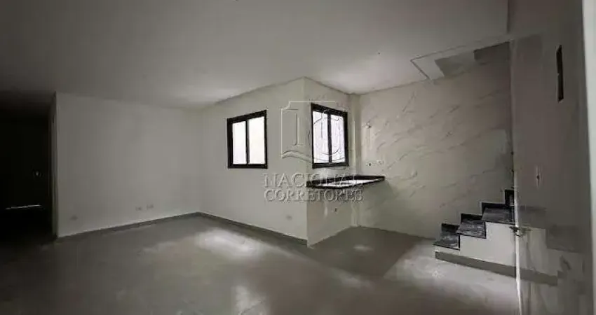 Cobertura sem condomínio à venda, 3 quartos, 1 suíte, 2 vagas, campestre - santo andré/sp