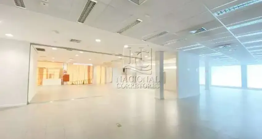 Salão/galpão comercial de esquina 2.648 m² | 50 vagas | para alugar no centro de santo andré