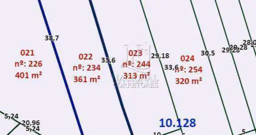 Terreno à venda no Parque Oratório, Santo André