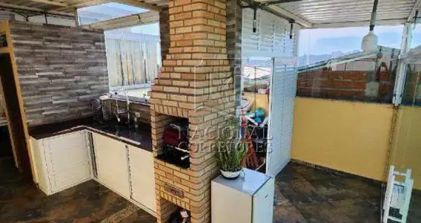 Cobertura sem condomínio à venda, 2 quartos, 1 suíte, 1 vaga, jardim santo alberto - santo andré/sp