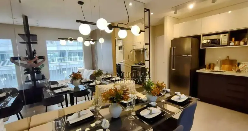 Apartamento à venda no condomínio residencial sonata, 2 dormitórios 1 suíte, 50m²- santa teresinha - santo andré/sp