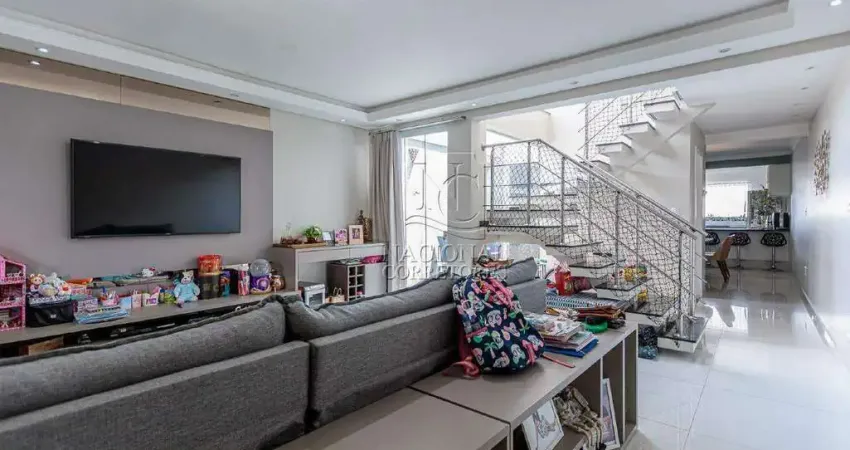 Sobrado para locação com 3 suítes no parque oratório em santo andré