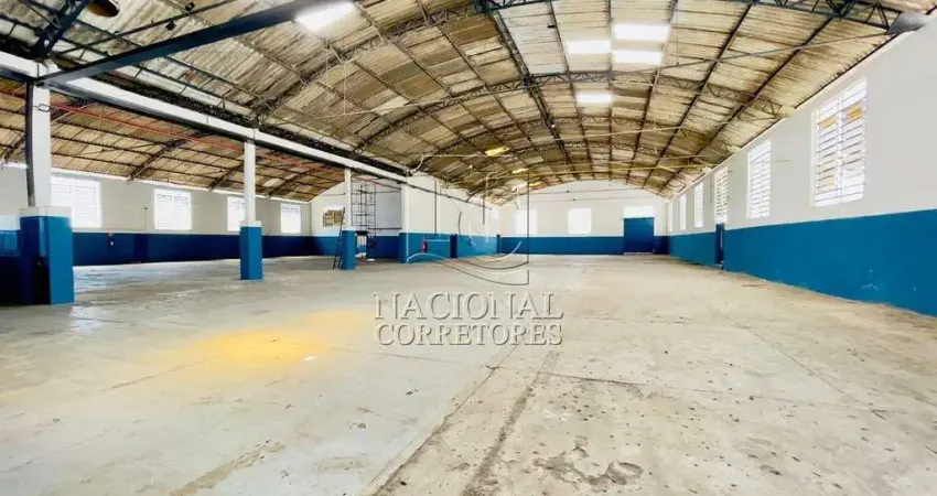 Galpão industrial com 2.250m² para locação | casa grande – diadema/sp