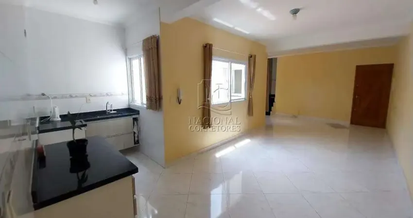 Cobertura para locação 166m² - parque das nações - santo andré/sp