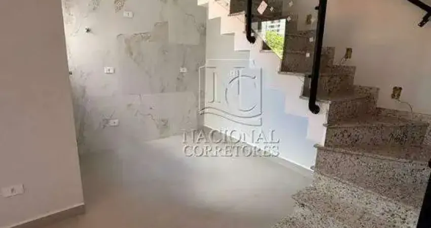 Cobertura sem condomínio à venda, 2 quartos, 1 suíte, 2 vagas, jardim bela vista - santo andré/sp