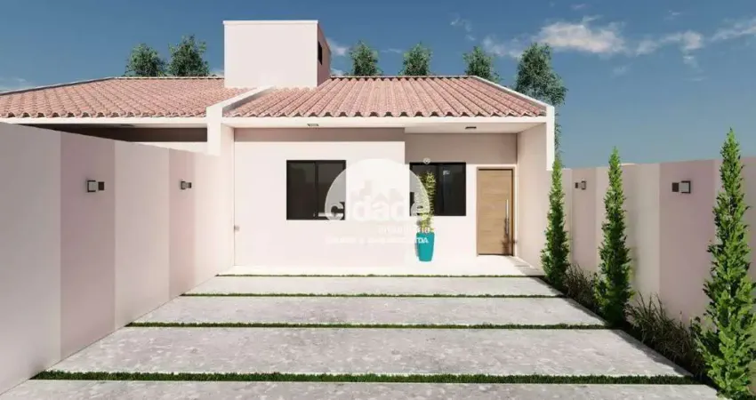 Casa à venda com 3 quartos e 2 vagas de garagem, no bairro Periolo, em Cascavel/PR.