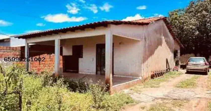 Casa Usada para Venda em Várzea Grande, Costa Verde, 2 dormitórios, 1 banheiro, 3 vagas