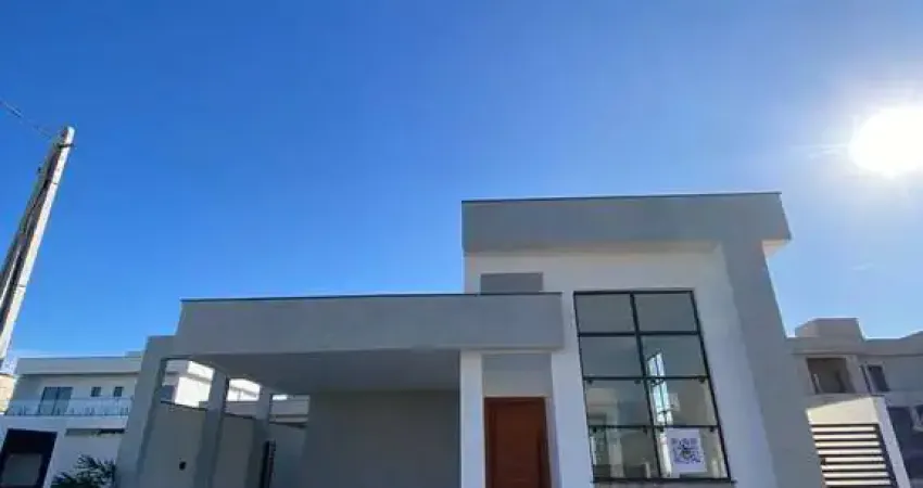 CASA LINEAR NOVA À VENDA NO CONDOMÍNIO VIVERDE I - SÃO PEDRO DA ALDEIA/RJ