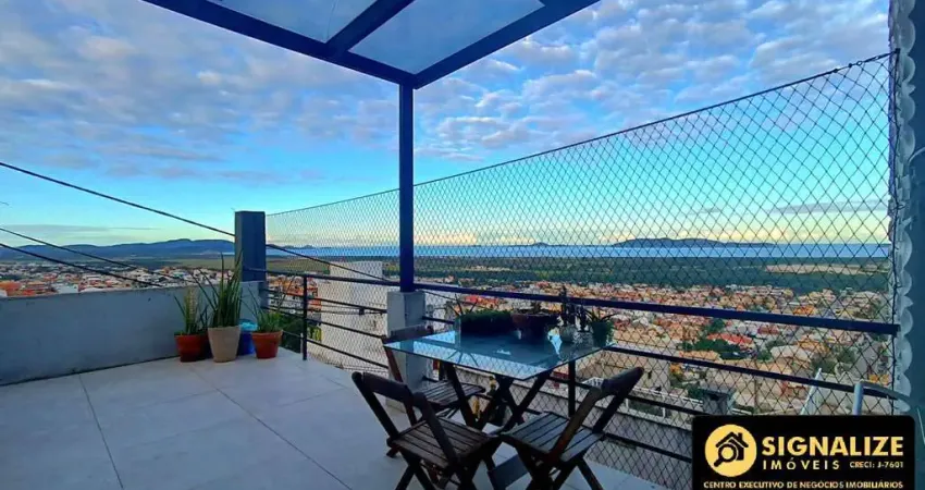 CASA COM VISTA ESPETACULAR DE 180° PARA O MAR – CONDOMÍNIO DOS PÁSSAROS