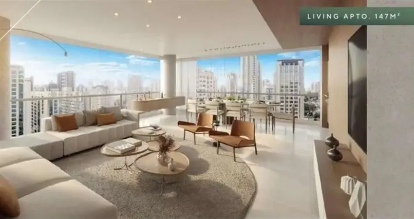 Apartamento à venda, 147 m² por R$ 3.800.000,00 - Moema - São Paulo