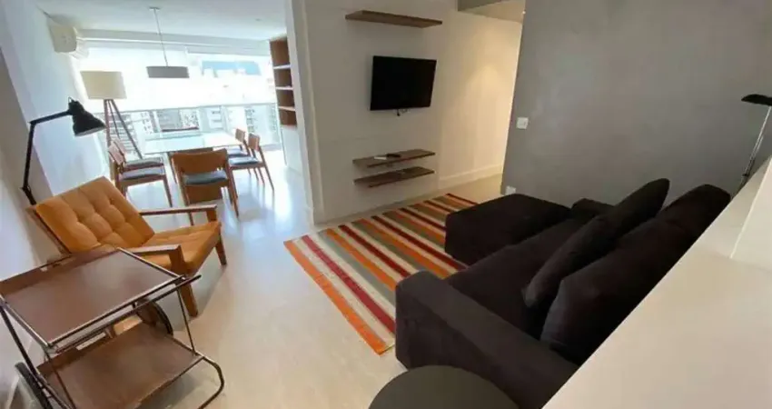 Apartamento com 1 suíte, 80 m² - 2 vagas de garagem na Vila Olimpia