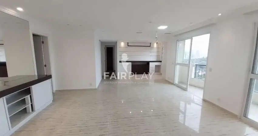 Apartamento na Chacara Santo Antonio 120 m² privativos, 2 suítes, 3 vagas de garagem