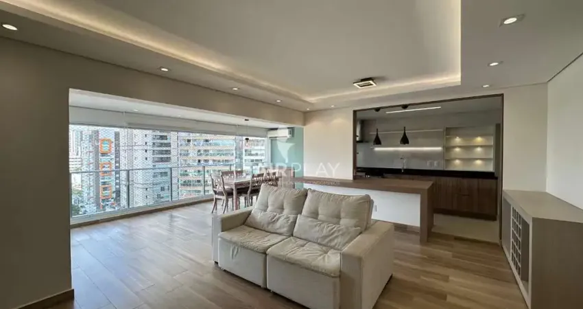 Apartamento mobiliado com 3 suítes no Brooklin — alto padrão e excelente localização