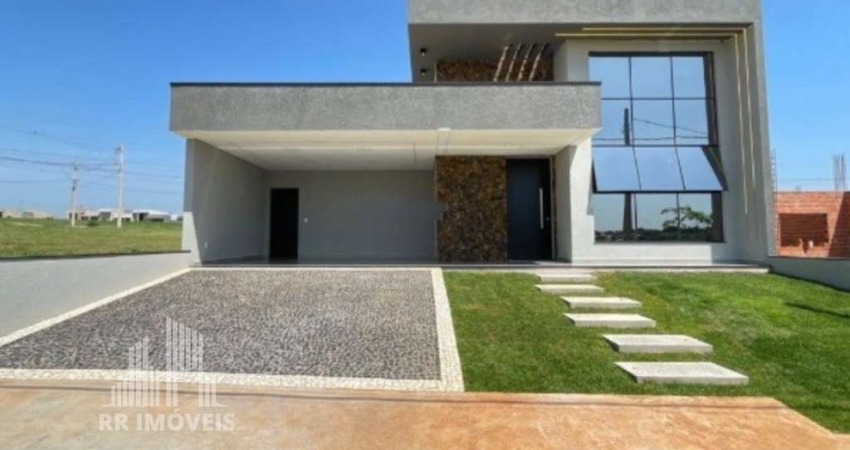 RR0047 LINDA CASA MODERNA A VENDA 198m² - JARDIM RECANTO DAS ÁGUAS - OPORTUNIDADE - 3 Dorms 2 Vagas - Nova Odessa, SP - Ótima Localização