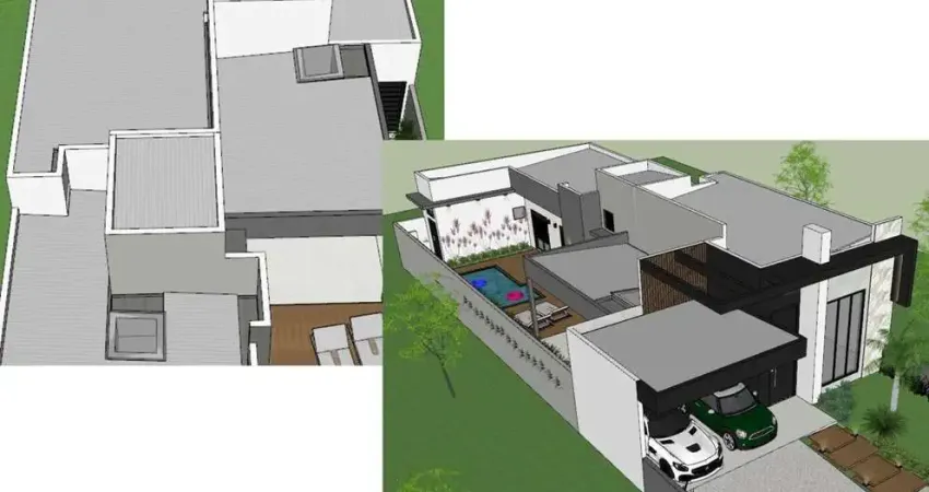 RR0175D CASA A VENDA 190m² JARDIM RECANTO DAS ÁGUAS  - OPORTUNIDADE - 3 Suítes 2 Vagas - Nova Odessa, SP - Ótima Localização