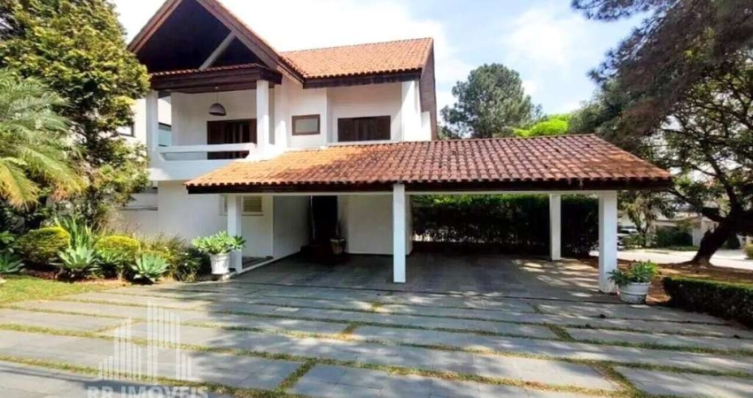 RR8098 Casa 335m² CONDOMÍNIO RESIDENCIAL 9 - OPORTUNIDADE - 4 Dorms 4 Vagas - Santana de Parnaíba, SP - ALPHAVILLE - Ótima Localização